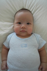 This is me in my blue cloud uniform